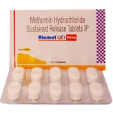 Riomet OD 850 mg Tablet 10's, Pack of 10 TABLETS