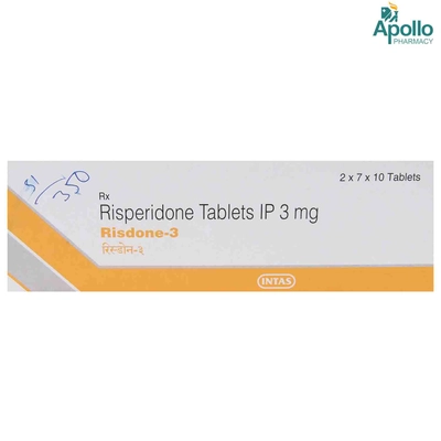 Risdone 3 Tablet 10's, Pack of 10 TABLETS