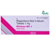 RISDONE MT 1MG TABLET, Pack of 10 TABLETS
