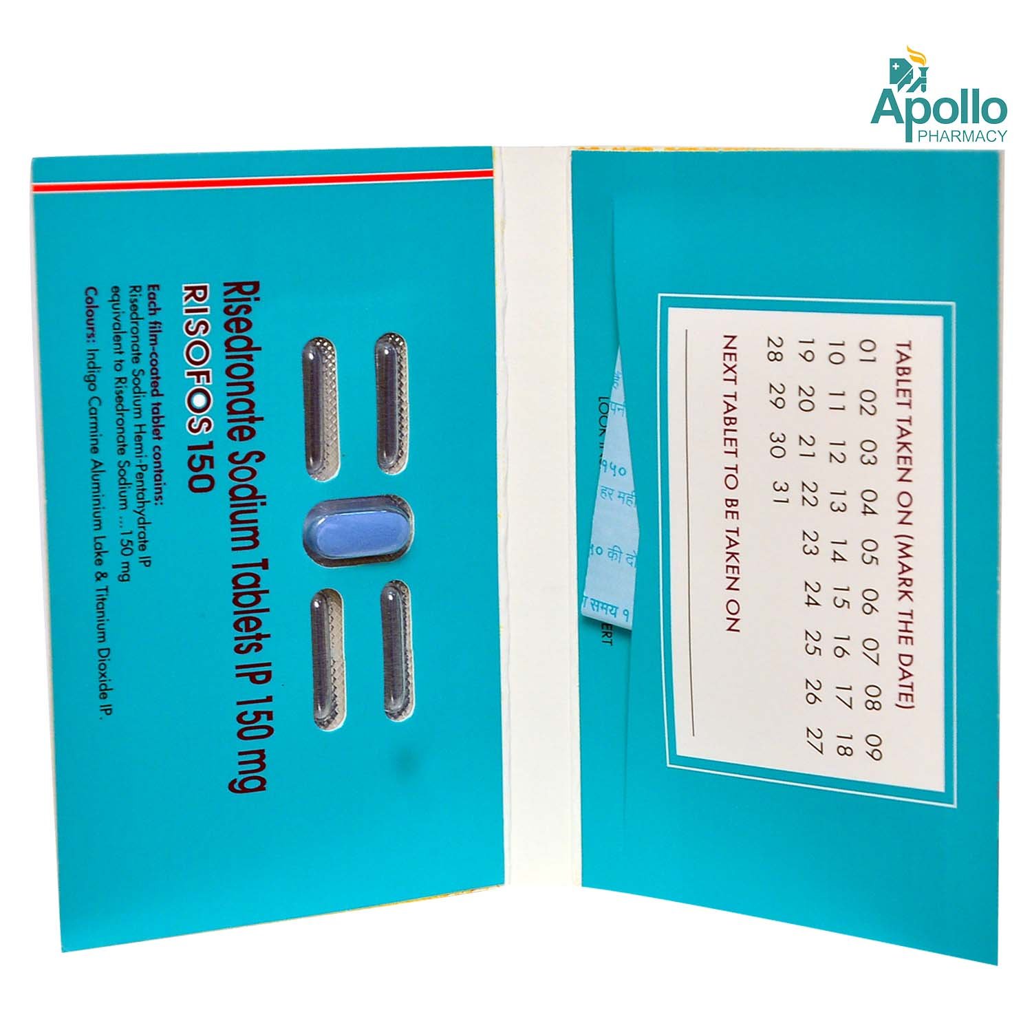 RISOFOS 150MG TABLET, Pack of 1 TABLET RISOFOS 150MG TABLET, Pack of 1 TABLET