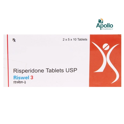 Riswel 3 mg Tablet 10's, Pack of 10 TabletS