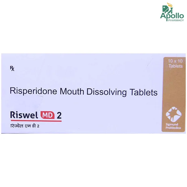 Riswel MD 2 Tablet 10's, Pack of 10 TabletS