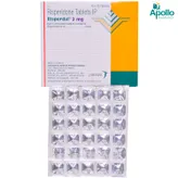 Risperdal 2 mg Tablet 30's, Pack of 30 TabletS
