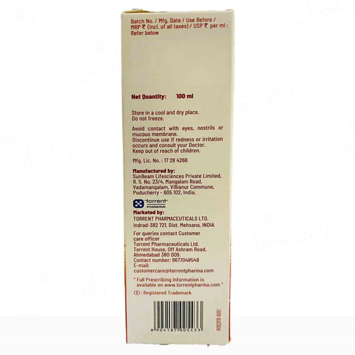 Ritch Spray 100 ml, Pack of 1 Ritch Spray 100 ml, Pack of 1