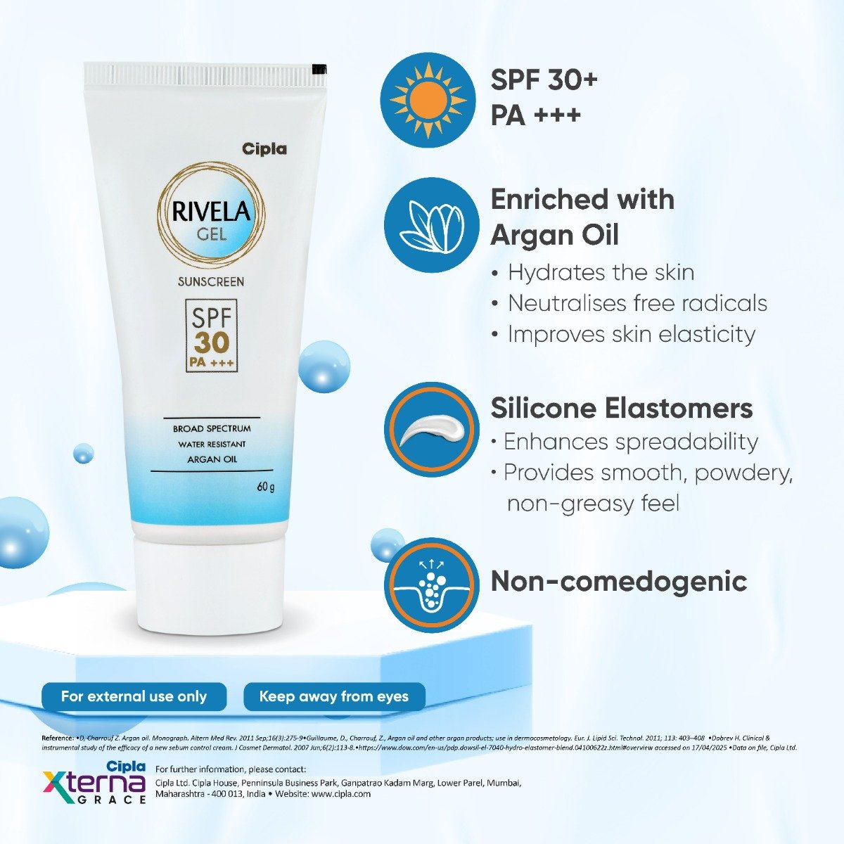 Rivela Gel 60 gm, Pack of 1 Rivela Gel 60 gm, Pack of 1