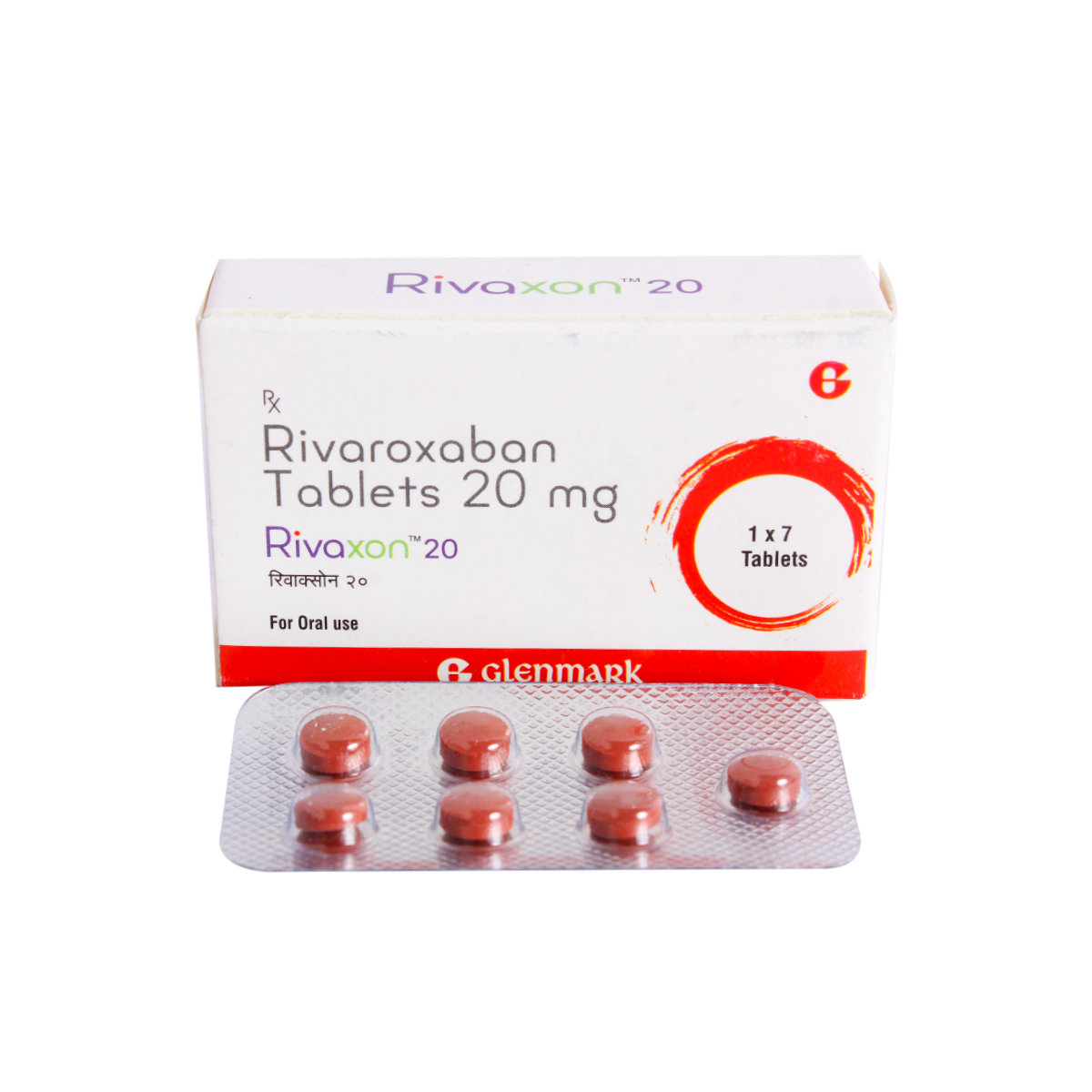 Rivaxon 20 Tablet 7's, Pack of 7 TabletS Rivaxon 20 Tablet 7's, Pack of 7 TabletS