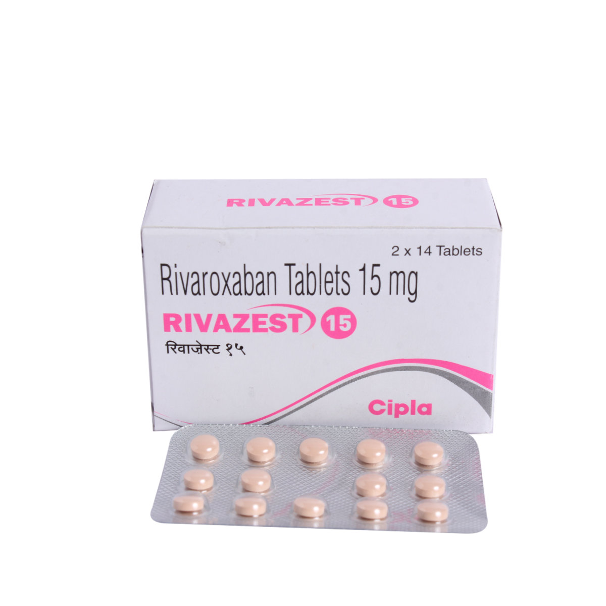 RIVAZEST 15 TABLETS 14'S, Pack of 14 TABLETS RIVAZEST 15 TABLETS 14'S, Pack of 14 TABLETS