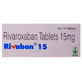 Rivaban 15 Tablet 14's, Pack of 14 TabletS