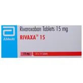 Rivaxa 15 Tablet 14's, Pack of 14 TabletS