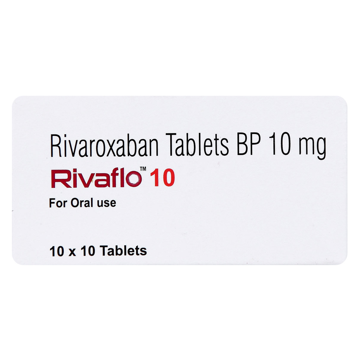 Rivaflo 10 Tablet 10's, Pack of 10 TabletS Rivaflo 10 Tablet 10's, Pack of 10 TabletS