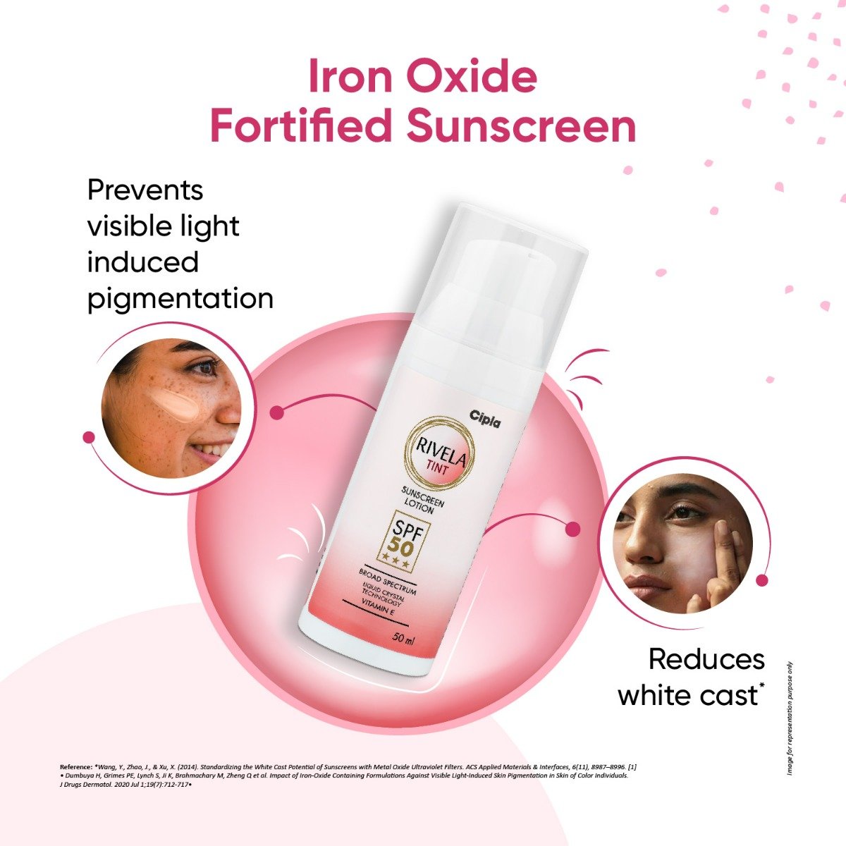 Rivela Tint Sunscreen Lotion 50 ml, Pack of 1 Rivela Tint Sunscreen Lotion 50 ml, Pack of 1