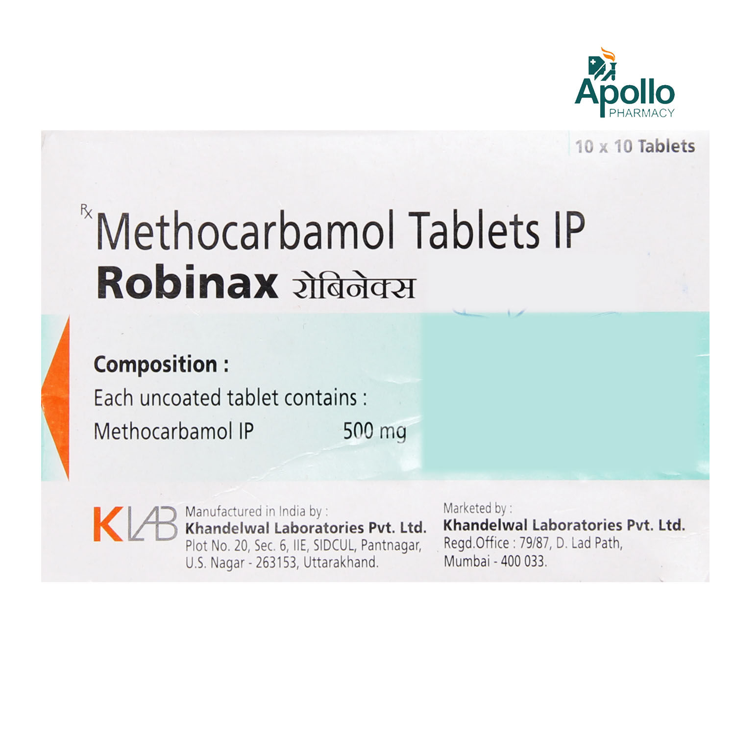 Buy Robinax Tablet 10's Online