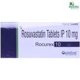 Rocurex 10mg Tablet 10s, Pack of 10 TabletS
