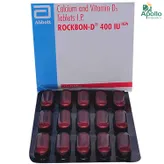 Rockbon D 400IU Tablet 15's, Pack of 15 TABLETS