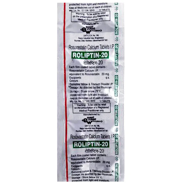 Roliptin 20 Tablet 10's