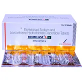 Romilast L 5 Tablet 10's, Pack of 10 TABLETS