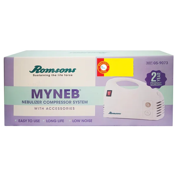 Romsons Myneb Nebulizer Gs-9073, 1 Count