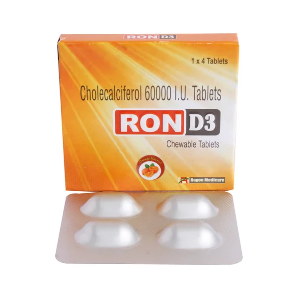 Ron D3 Orange Chewable Tablet 4's