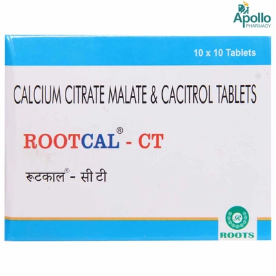 Rootcal-CT Tablet 10's, Pack of 10 TabletS