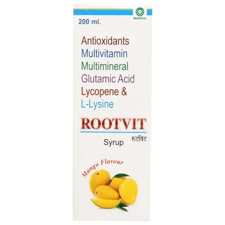 Rootvit Mango Syrup 200 ml