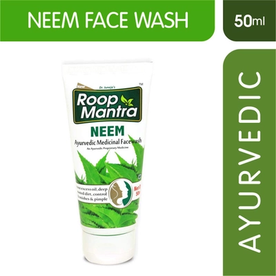 Roop Mantra Neem Face Wash, 50 ml, Pack of 1