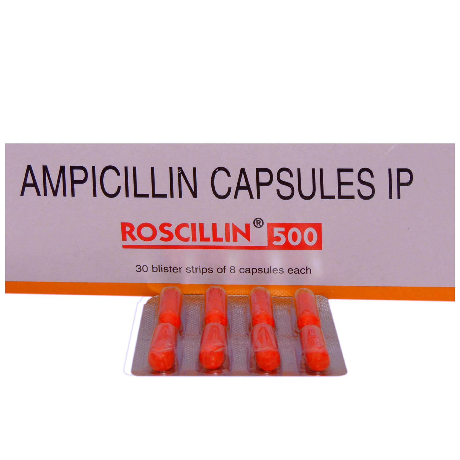 Roscillin 500 Capsule 8's, Pack of 8 CAPSULES Roscillin 500 Capsule 8's, Pack of 8 CAPSULES