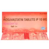 Roseday-10 Tablet 10's, Pack of 10 TABLETS
