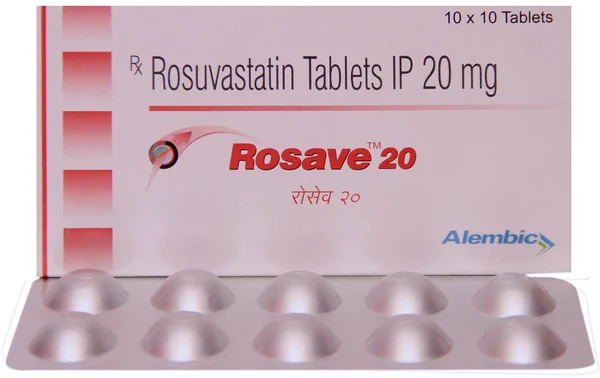 Rosave 20 Tablet 10's