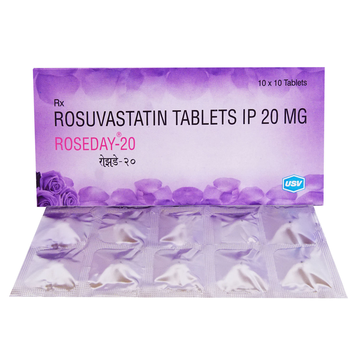 Roseday-20 Tablet 10's, Pack of 10 TABLETS Roseday-20 Tablet 10's, Pack of 10 TABLETS