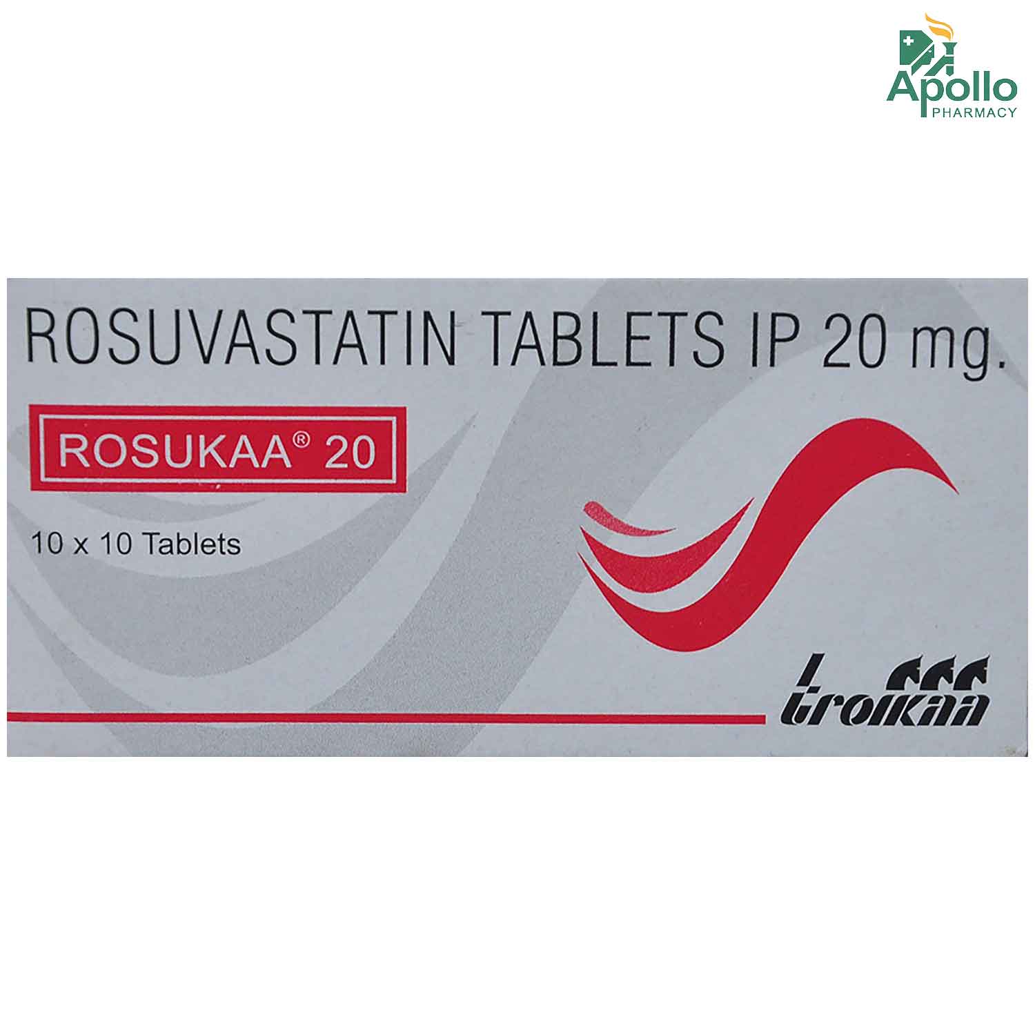 Rosukaa 20 Tablet 10's, Pack of 10 TabletS Rosukaa 20 Tablet 10's, Pack of 10 TabletS