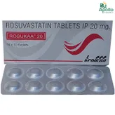 Rosukaa 20 Tablet 10's, Pack of 10 TabletS