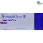 Rostar 20 Tablet 10's, Pack of 10 TABLETS