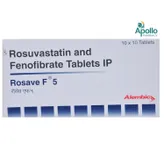 Rosave F 5 Tablet 10's, Pack of 10 TabletS