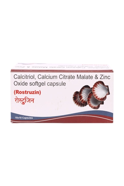 Rostruzin Capsule 10's, Pack of 10 CAPSULES