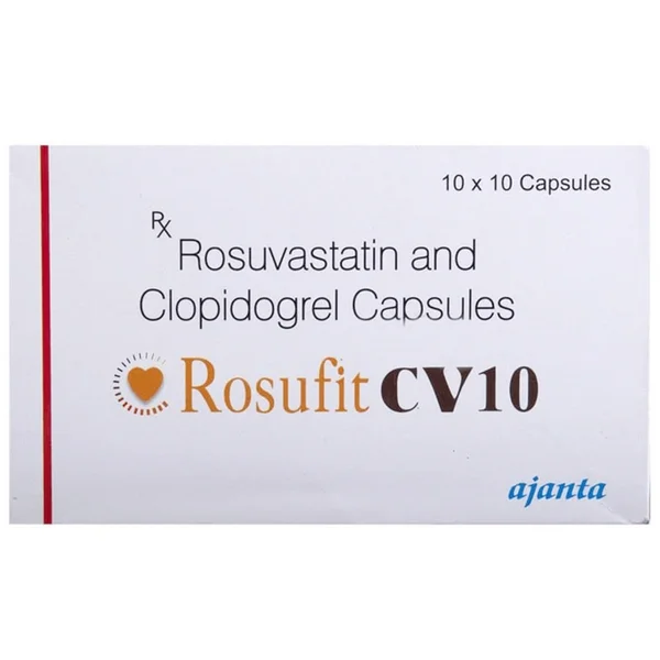 Rosufit CV 10 Capsule 10's