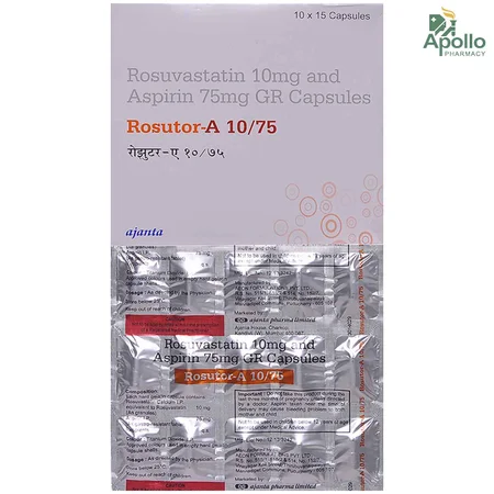 Rosutor A 10 mg/75 mg Capsule 15's