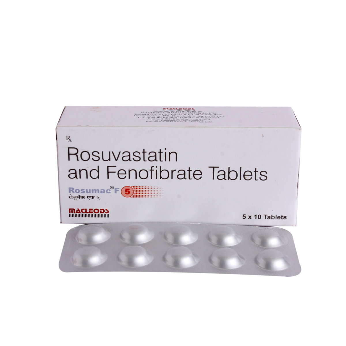 Rosumac F 5 Tablet 10's, Pack of 10 Rosumac F 5 Tablet 10's, Pack of 10