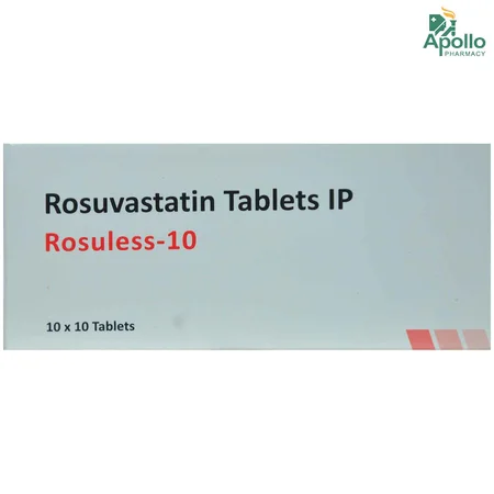 Rosuless 10 Tablet 10's