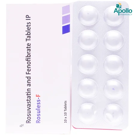 Rosuless F 10 Tablet 10's