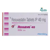 Rosave 40 Tablet 10's, Pack of 10 TabletS