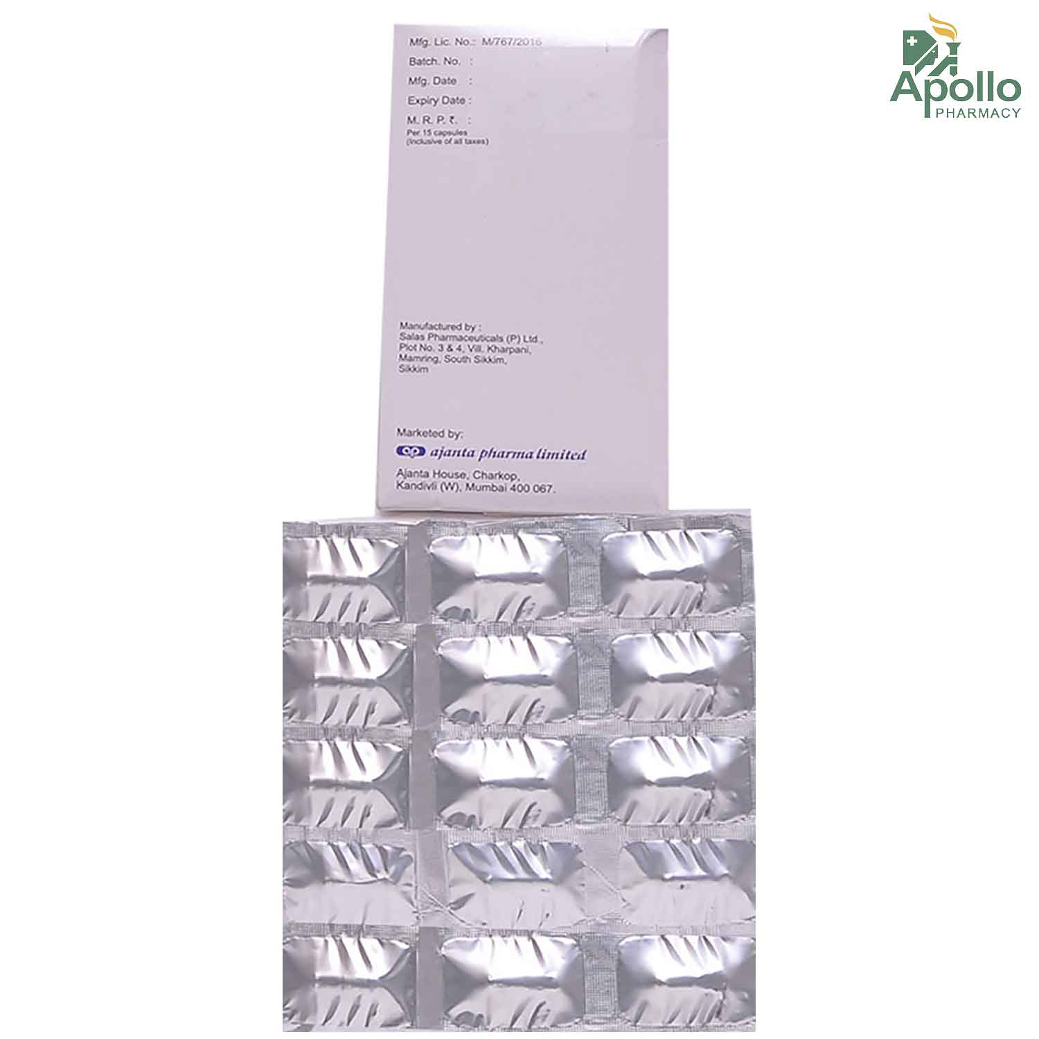 Rosutor-A 20/75 Capsule 15's, Pack of 15 Rosutor-A 20/75 Capsule 15's, Pack of 15