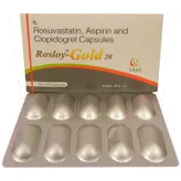 Rosloy-Gold 20 Capsule 10's, Pack of 10 CAPSULES