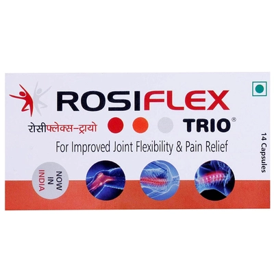 Rosiflex Trio, 14 Capsules, Pack of 1