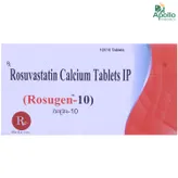 Rosugen-10 Tablet 10's, Pack of 10 TABLETS