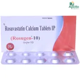 Rosugen-10 Tablet 10's, Pack of 10 TABLETS