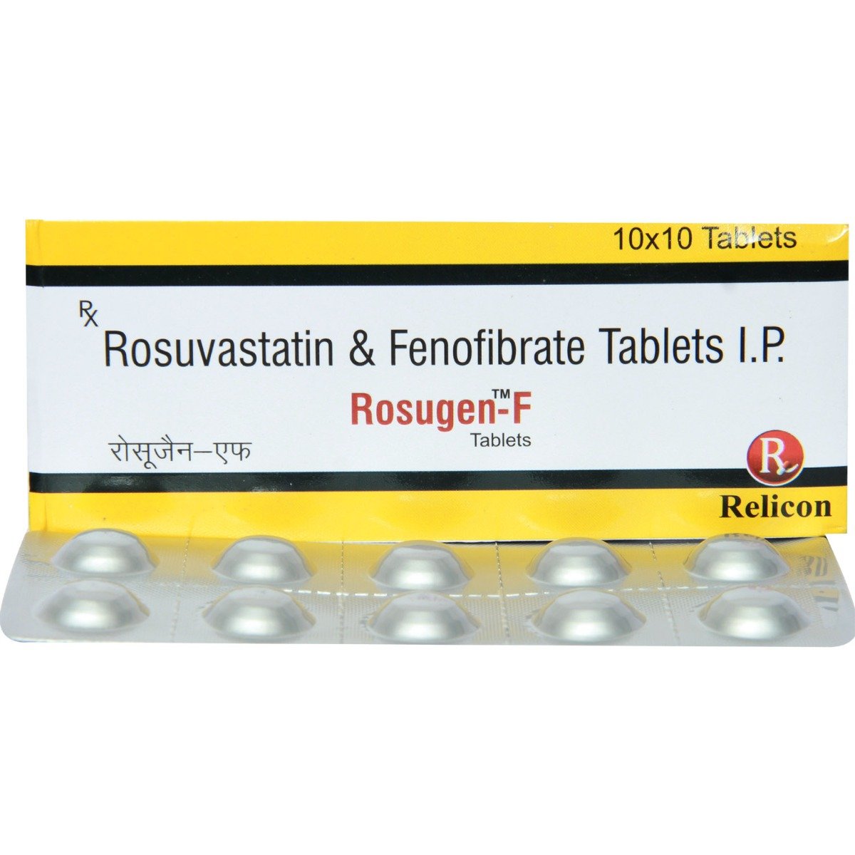 Rosugen F Tablet 10's, Pack of 10 TabletS Rosugen F Tablet 10's, Pack of 10 TabletS