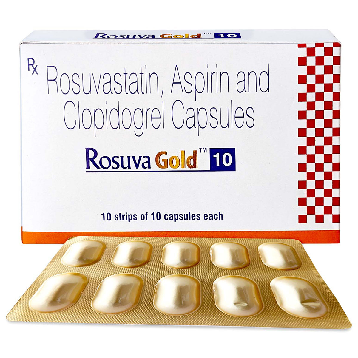 Rosuva Gold 10 Capsule 10's Rosuva Gold 10 Capsule 10's