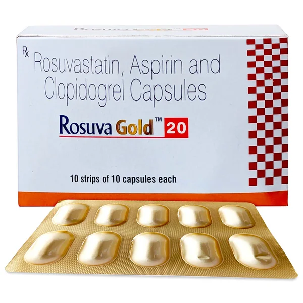 Rosuva Gold 20 Capsule 10's