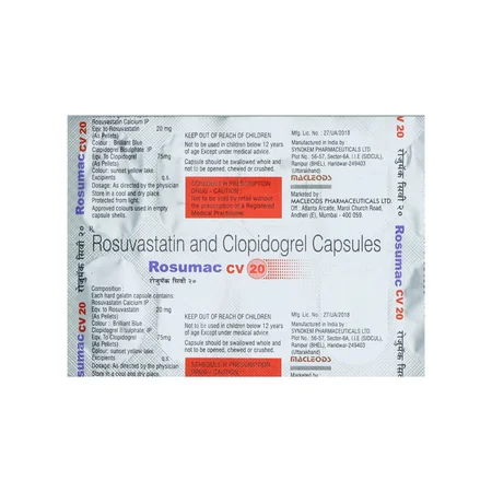 Rosumac CV 20 Capsule 10's