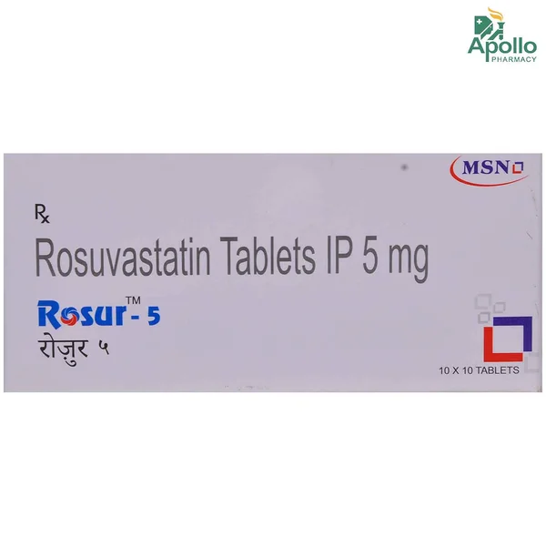 Rosur 5 Tablet 10's